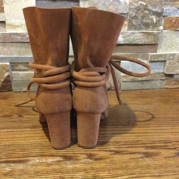 ALEXANDRE BIRMAN Suede Lace-Up Boots - Picture 3 of 11